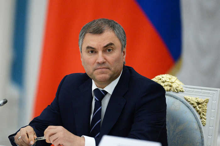 Володин раскритиковал Зеленского за попытки удержать власть любой ценой