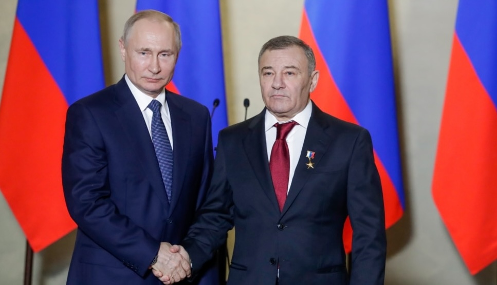 VLADIMIR PUTIN I ARKADII ROTENBERG